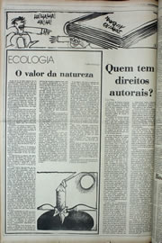 Página do jornal Correio do Ceará de julho de 1978