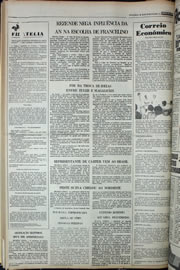 Página do jornal Correio do Ceará de julho de 1978