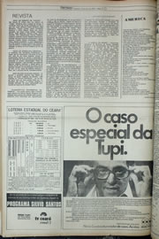 Página do jornal Correio do Ceará de julho de 1978