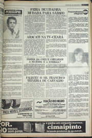 Página do jornal Correio do Ceará de julho de 1978