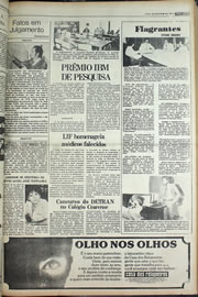 Página do jornal Correio do Ceará de julho de 1978