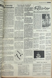 Página do jornal Correio do Ceará de julho de 1978