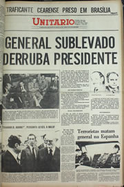 Página do jornal Correio do Ceará de julho de 1978