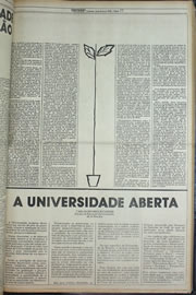 Página do jornal Correio do Ceará de julho de 1978