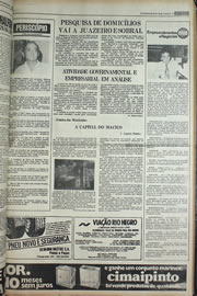 Página do jornal Correio do Ceará de julho de 1978