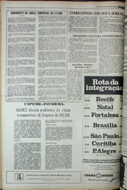 Página do jornal Correio do Ceará de julho de 1978