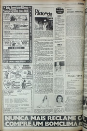 Página do jornal Correio do Ceará de julho de 1978
