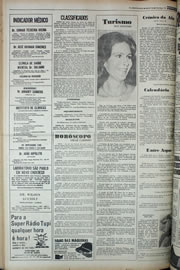 Página do jornal Correio do Ceará de julho de 1978