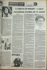 Página do jornal Correio do Ceará de julho de 1978