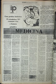 Página do jornal Correio do Ceará de julho de 1978