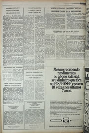 Página do jornal Correio do Ceará de agosto de 1978