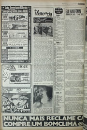 Página do jornal Correio do Ceará de agosto de 1978