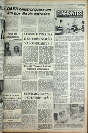Página do jornal Correio do Ceará de agosto de 1978