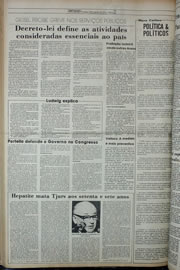 Página do jornal Correio do Ceará de agosto de 1978