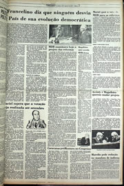 Página do jornal Correio do Ceará de agosto de 1978