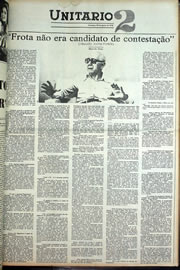 Página do jornal Correio do Ceará de agosto de 1978