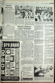 Página do jornal Correio do Ceará de agosto de 1978
