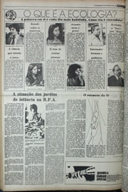 Página do jornal Correio do Ceará de agosto de 1978