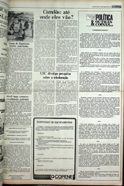 Página do jornal Correio do Ceará de agosto de 1978