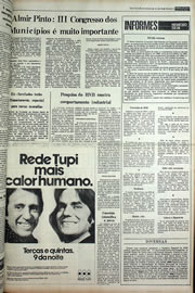 Página do jornal Correio do Ceará de agosto de 1978