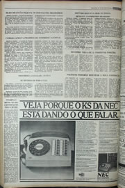 Página do jornal Correio do Ceará de agosto de 1978
