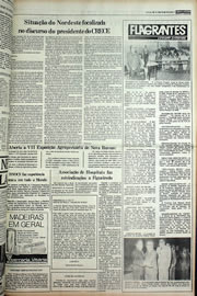 Página do jornal Correio do Ceará de agosto de 1978