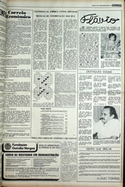 Página do jornal Correio do Ceará de agosto de 1978