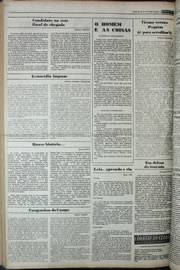 Página do jornal Correio do Ceará de agosto de 1978