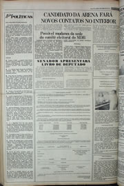 Página do jornal Correio do Ceará de agosto de 1978