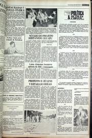 Página do jornal Correio do Ceará de agosto de 1978