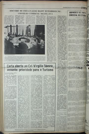 Página do jornal Correio do Ceará de agosto de 1978