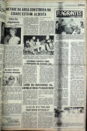 Página do jornal Correio do Ceará de agosto de 1978