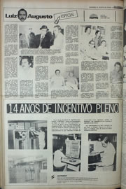 Página do jornal Correio do Ceará de agosto de 1978