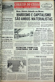 Página do jornal Correio do Ceará de agosto de 1978