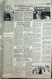 Página do jornal Correio do Ceará de agosto de 1978