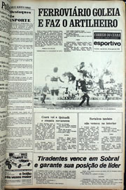 Página do jornal Correio do Ceará de agosto de 1978