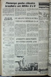 Página do jornal Correio do Ceará de agosto de 1978
