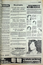 Página do jornal Correio do Ceará de agosto de 1978
