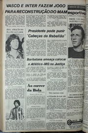 Página do jornal Correio do Ceará de agosto de 1978
