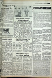 Página do jornal Correio do Ceará de agosto de 1978