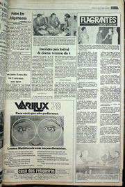 Página do jornal Correio do Ceará de agosto de 1978