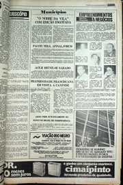Página do jornal Correio do Ceará de agosto de 1978