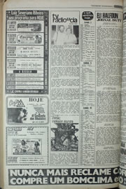 Página do jornal Correio do Ceará de agosto de 1978
