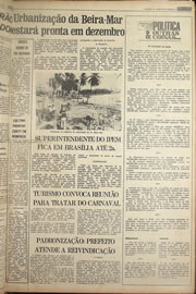 Página do jornal Correio do Ceará de setembro de 1978
