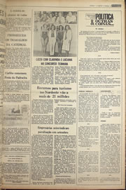 Página do jornal Correio do Ceará de setembro de 1978