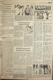 Página do jornal Correio do Ceará de setembro de 1978