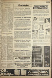 Página do jornal Correio do Ceará de setembro de 1978