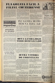 Página do jornal Correio do Ceará de setembro de 1978