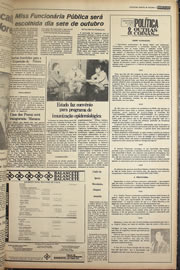 Página do jornal Correio do Ceará de setembro de 1978