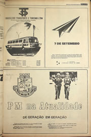 Página do jornal Correio do Ceará de setembro de 1978